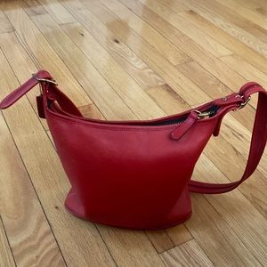 Coach leather bag